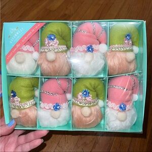 Easter Spring Gnome Garland 6 foot long brand new in box